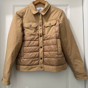 Anatomie quilted jacket in a beige Size M